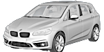 BMW F45 U0498 Fault Code